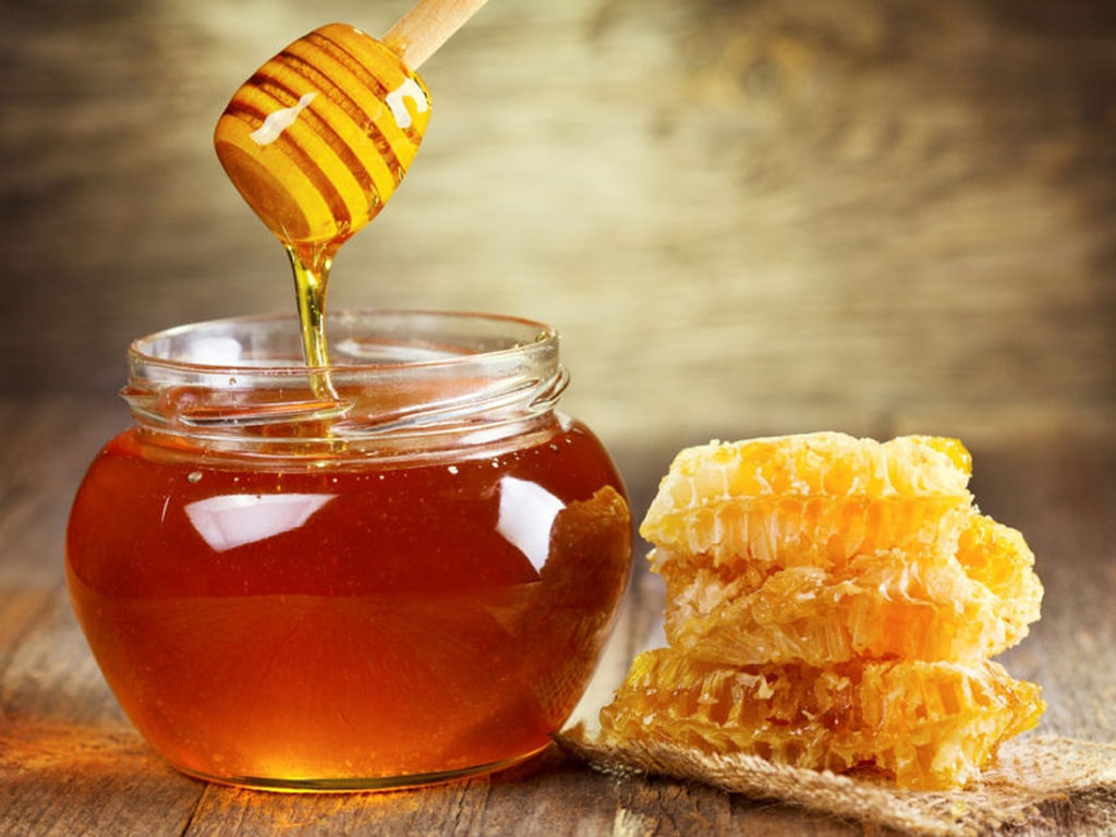 мед с сотами
